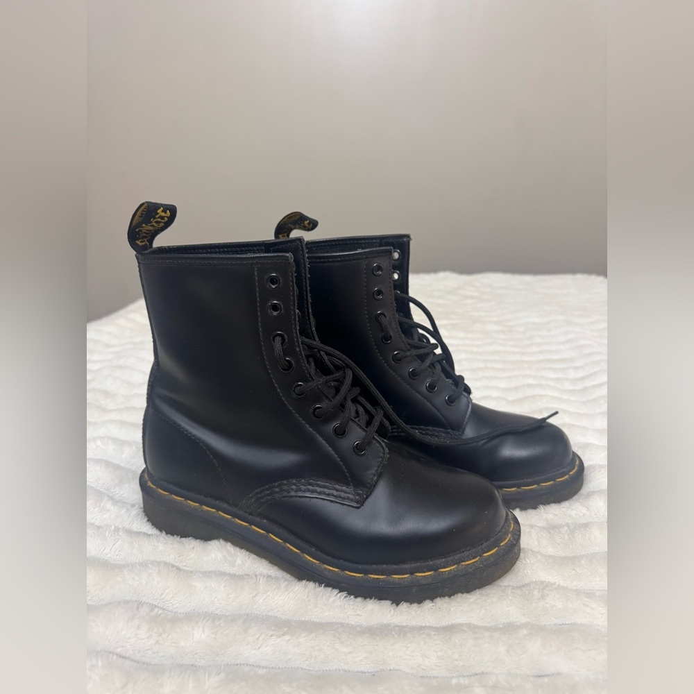 Dr. Martens Black Lace Up Boots